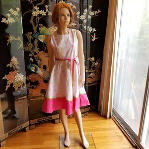 Limited Editions Size 10 Pink Embroidered Dress